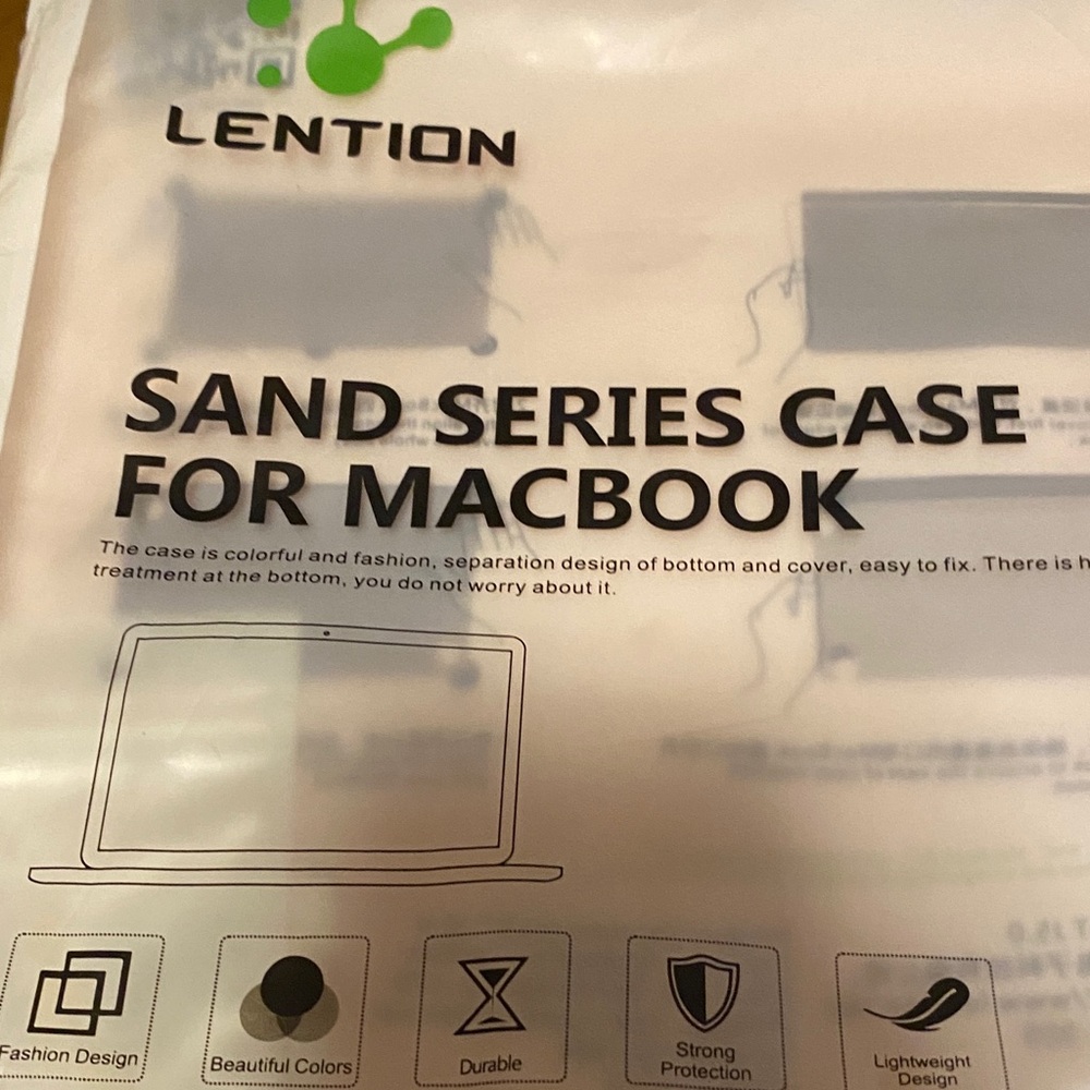 Lention Sand Series Case for MacBook